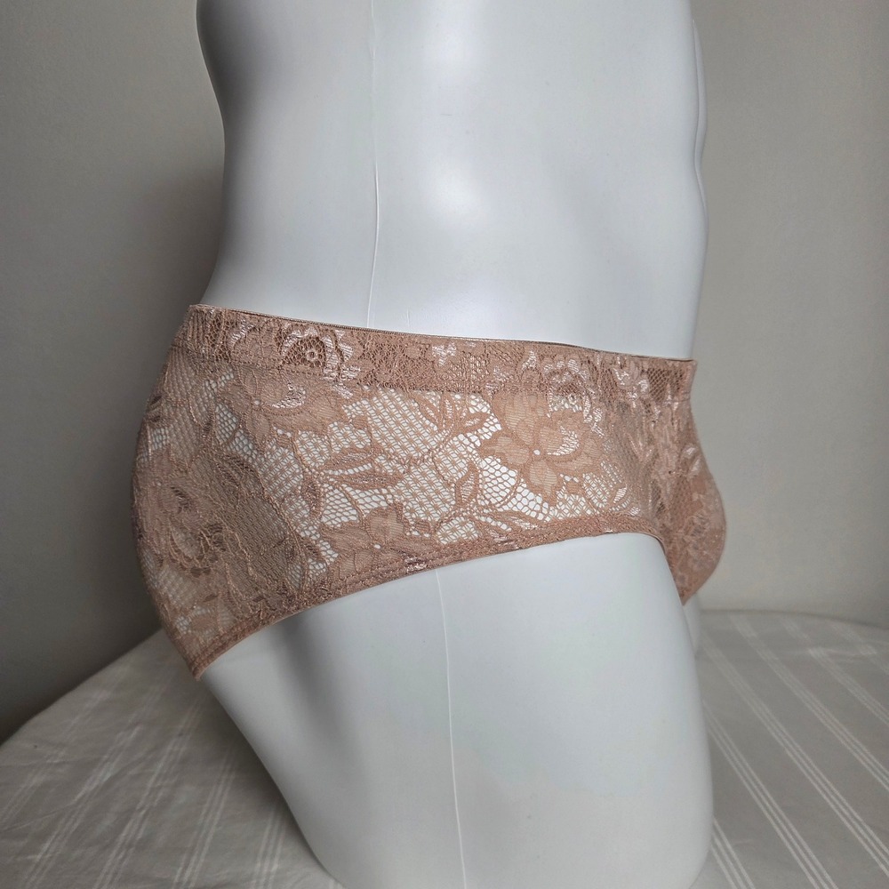 Cosabella Italian Men's Comfort Micro Brief Sei Beige Lace Underwear Size S - Picture 7 of 10